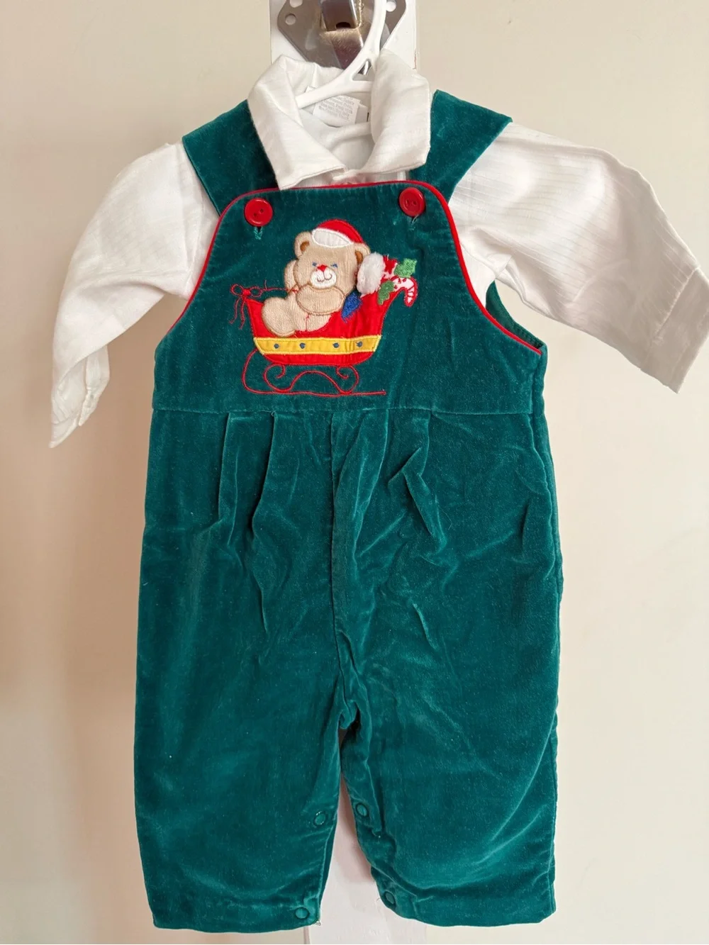 Vintage Baby Togs Christmas Outfit